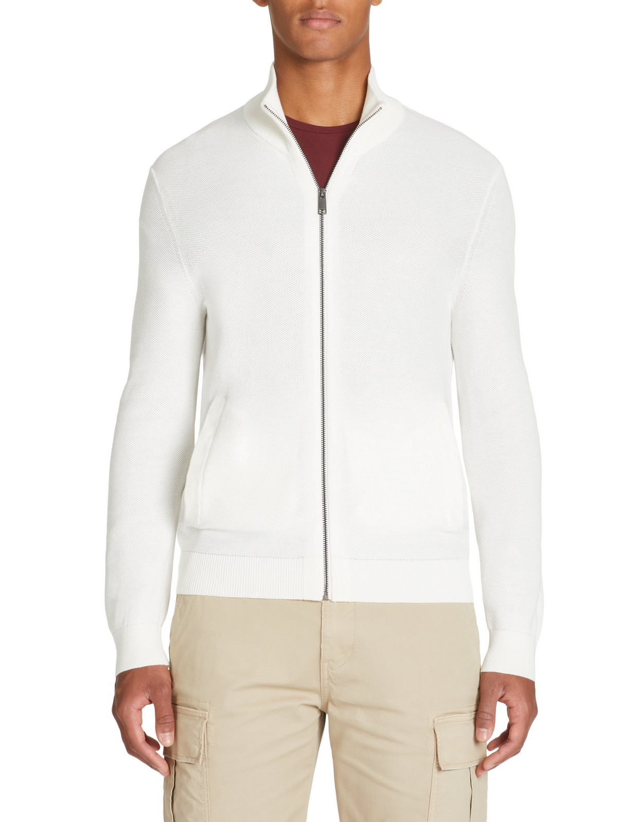 Celio Svetr s límcem na zip Jelimzip - Pánské