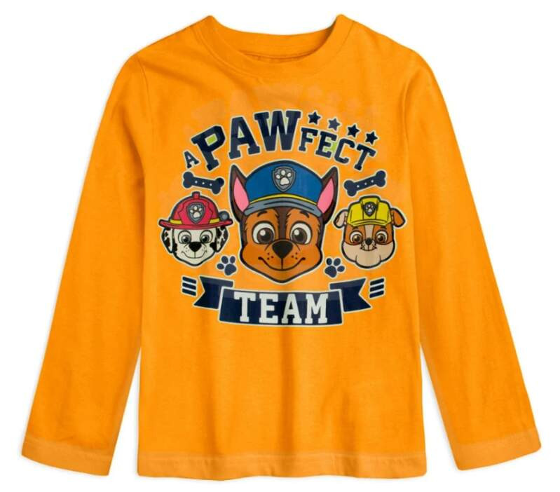 Oranžové tričko Paw Patrols, 3 roky