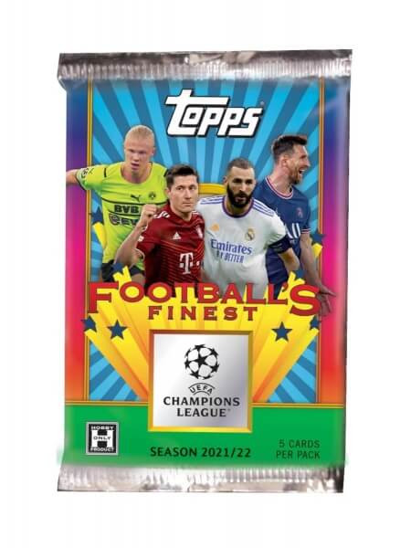 2021-2022 Topps UEFA Champions League Finest Flashbacks Hobby balíček