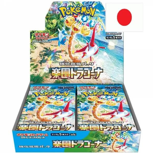 Pokémon Scarlet and Violet Paradise Dragona Booster Box - japonsky