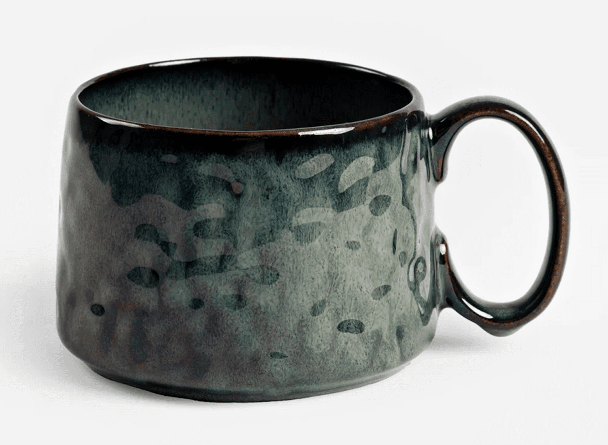 Hrnek | MIDO | nízký tmavě zelený | 0,45 l | 710933 Homla