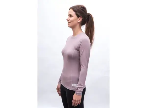 Sensor Merino DF dámské triko dlouhý rukáv Mystic Violet vel. S