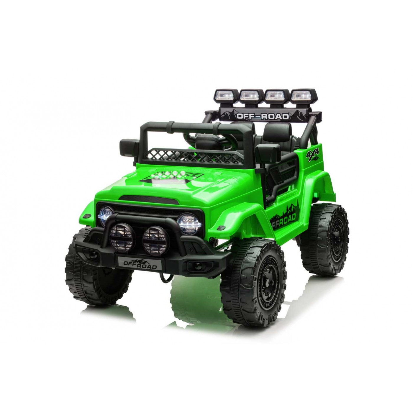 mamido Elektrické autíčko Off-Road Climber 4x4 zelené