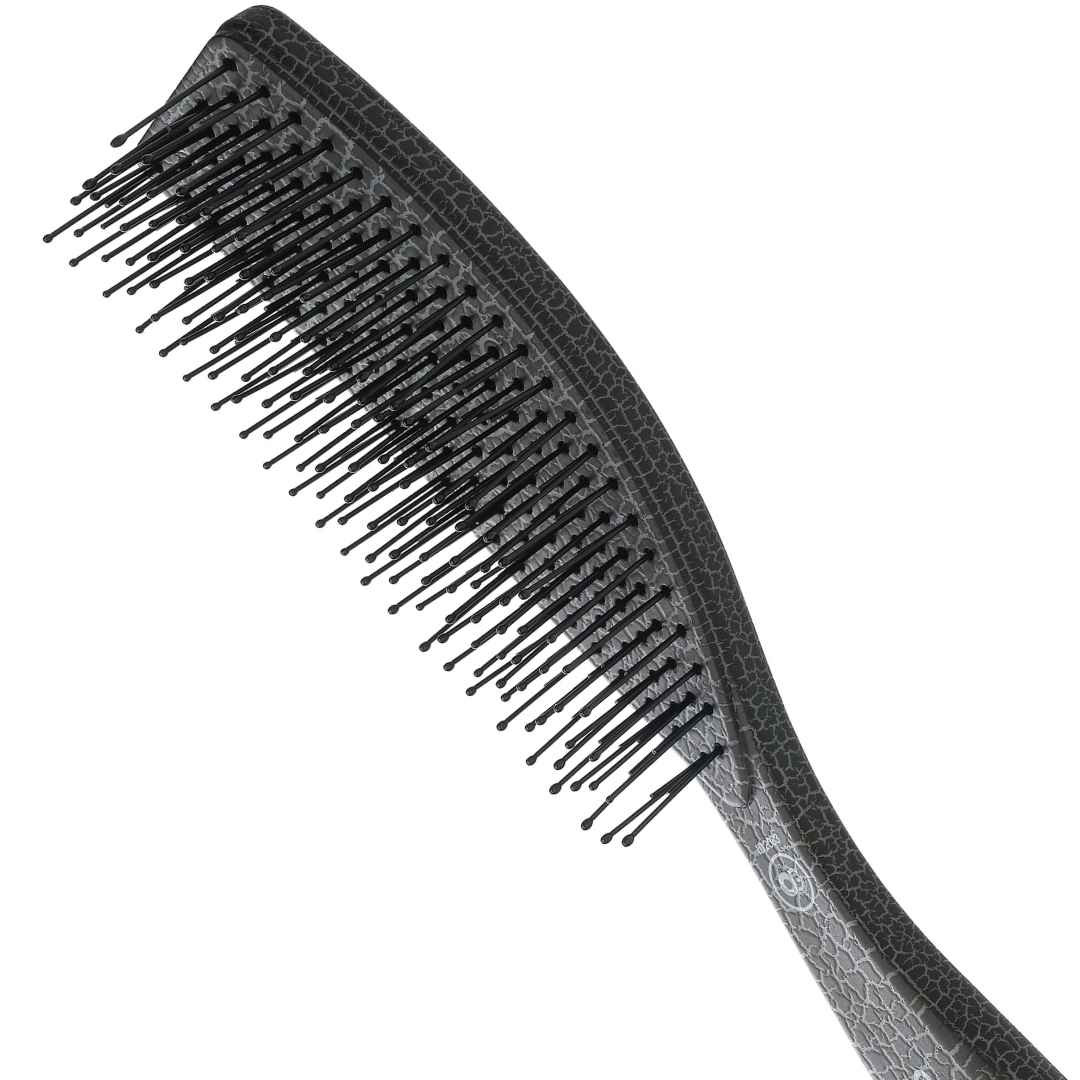 Olivia Garden iBlend (Style Blend) - kartáče na rozčesávání barvy ve vlasech (2083) GREY-BLACK - šedo-černá