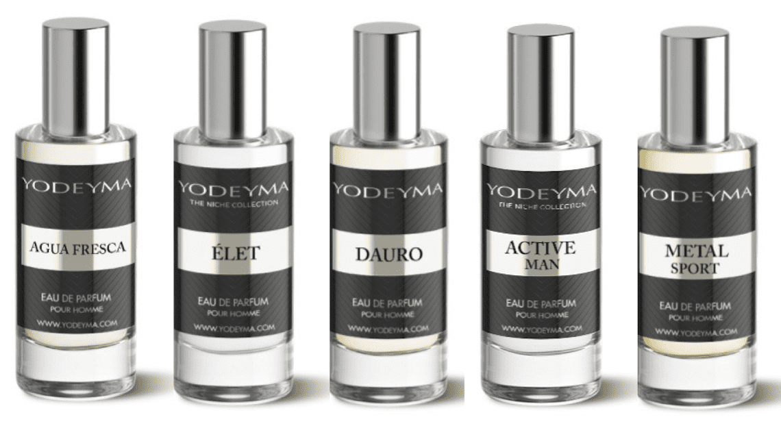 YODEYMA Paris Set Modern man YODEYMA 5x15ml bez víčka a bez krabičky