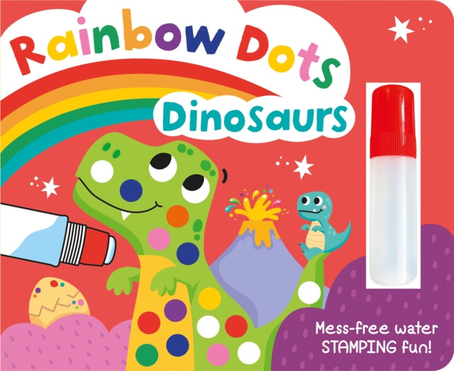 Rainbow Dots Dinosaurs (Hall Holly)(Pevná vazba)
