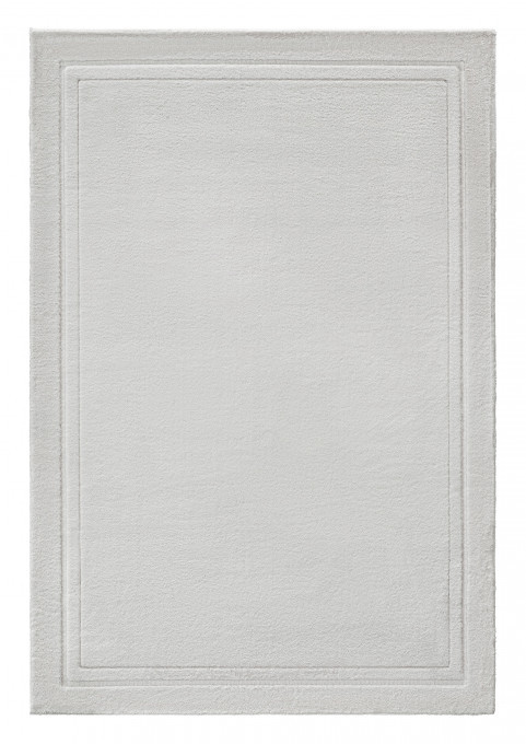 Koberec MOYO BORDER stříbrný