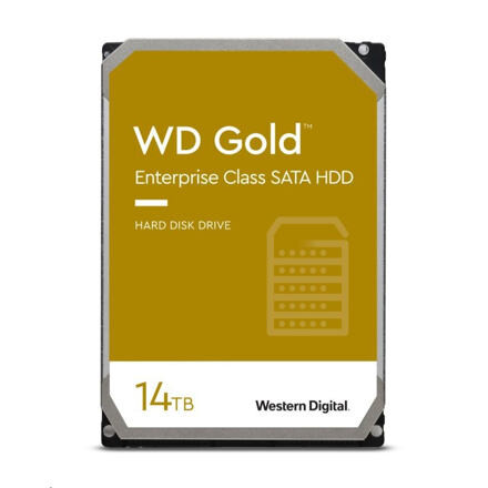 WESTERN DIGITAL HDD 14TB WD142KRYZ Gold 512MB SATAIII 7200rpm WD142KRYZ