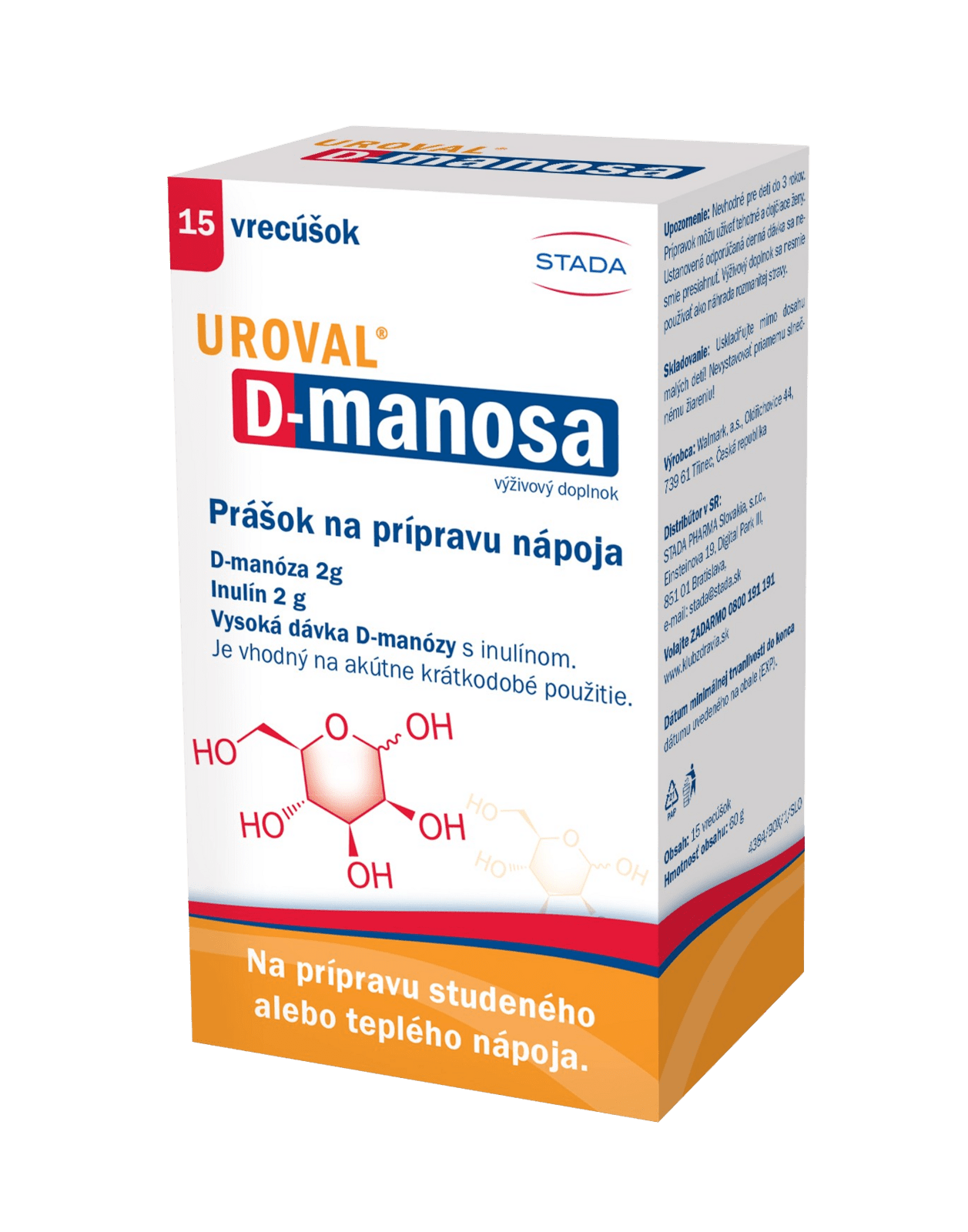 UROVAL D - MANOSA  15 vrecúšok