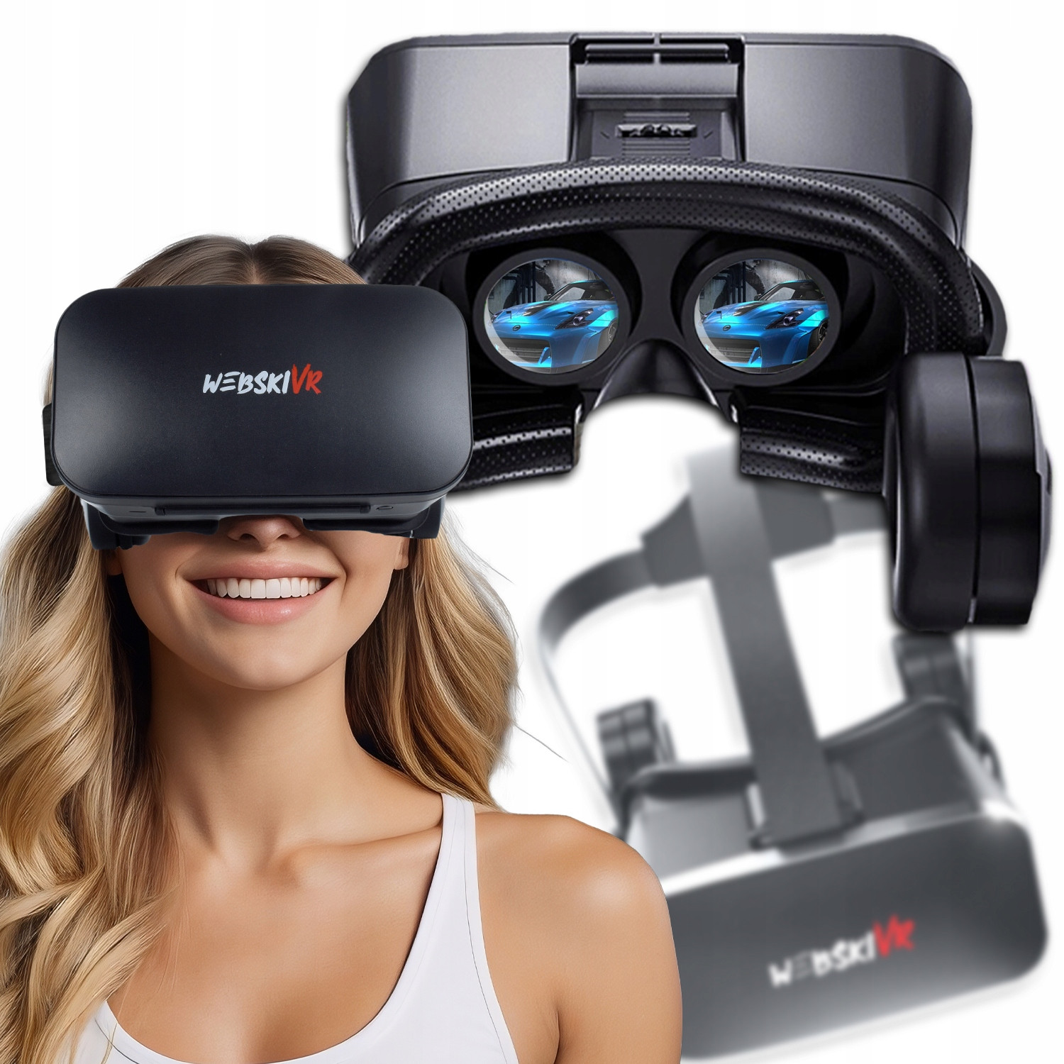 Brýle Vr 3D Na Telefon Hry 3D Videa Virtual Reality Virtuální Realita