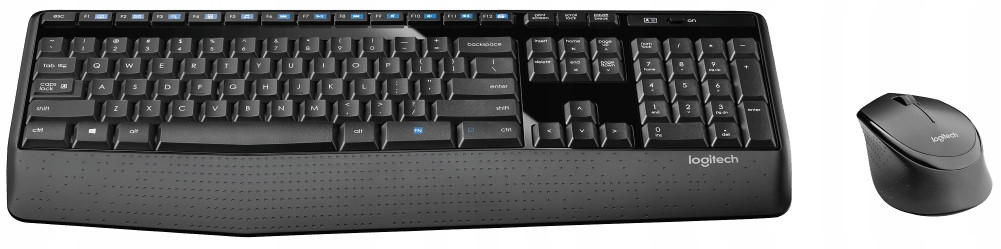 Klávesnice a Bezdrátová Myš Logitech MK345 Usb 2,4GHz Ideální Pro Práci