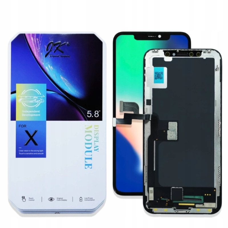 Displej LCD displej pro Iphone X Dotykový displej Jk snadná montáž