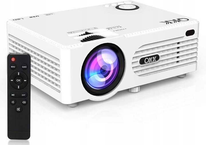Mini projektor Qkk AK81 Led 2800Lumens Hdmi
