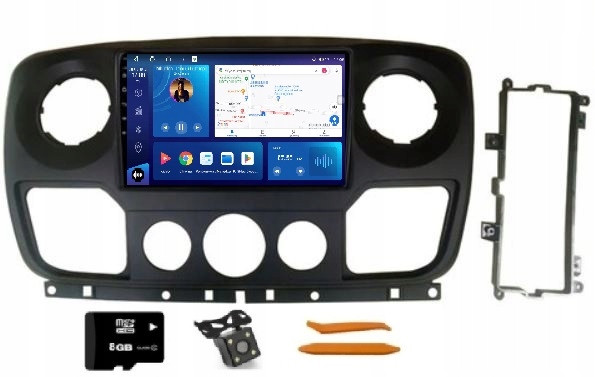 Radio Android Navigace Qled Carplay Lte Opel Movano 2 Nissan NV400 10-19