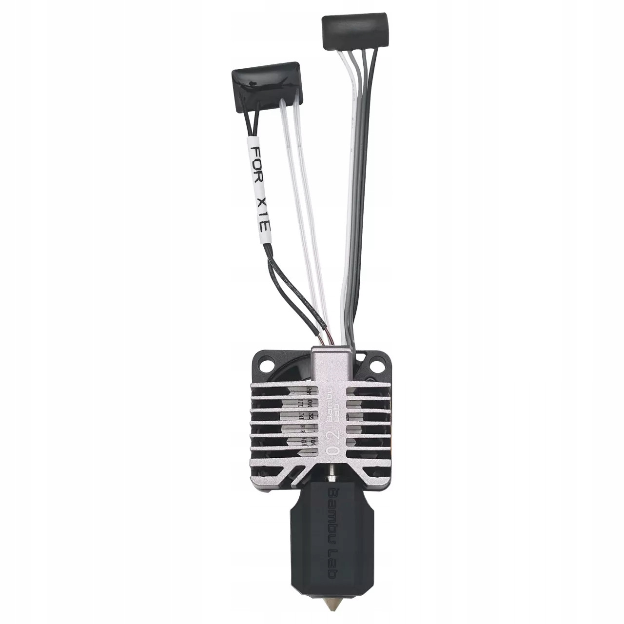 Bambu Lab Kompletní Hotend X1E Nerezová Ocel 0,2mm Ohřívač Termistor