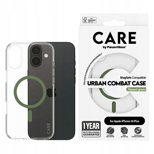 Care by PanzerGlass pouzdro pro iPhone 16 Plus 6.7