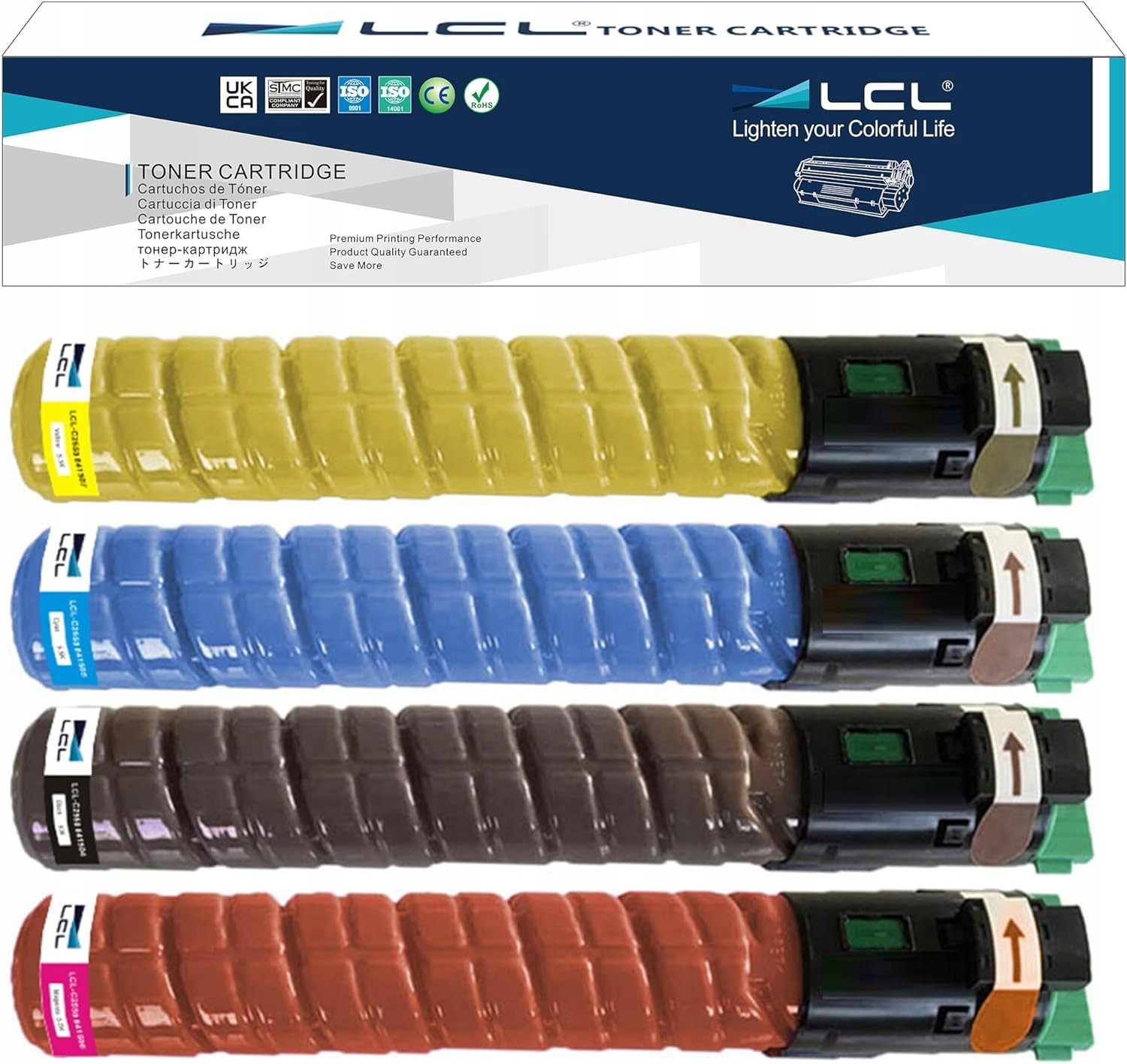 Toner LCL pro Ricoh LCL-C2550 841505 Cyan modrý