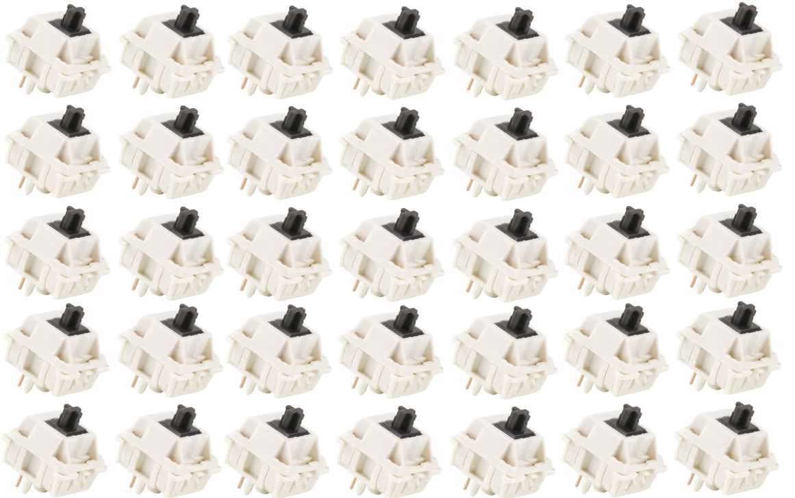 Durock Koala 67g Switch 35ks Spínač pro Mechanickou Klávesnice Tactil