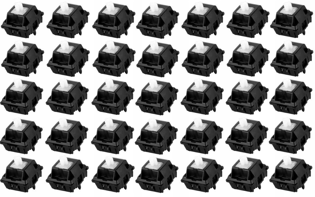 Durock Piano Switch 35ks Přepínač pro mechanickou klávesnici Lubed