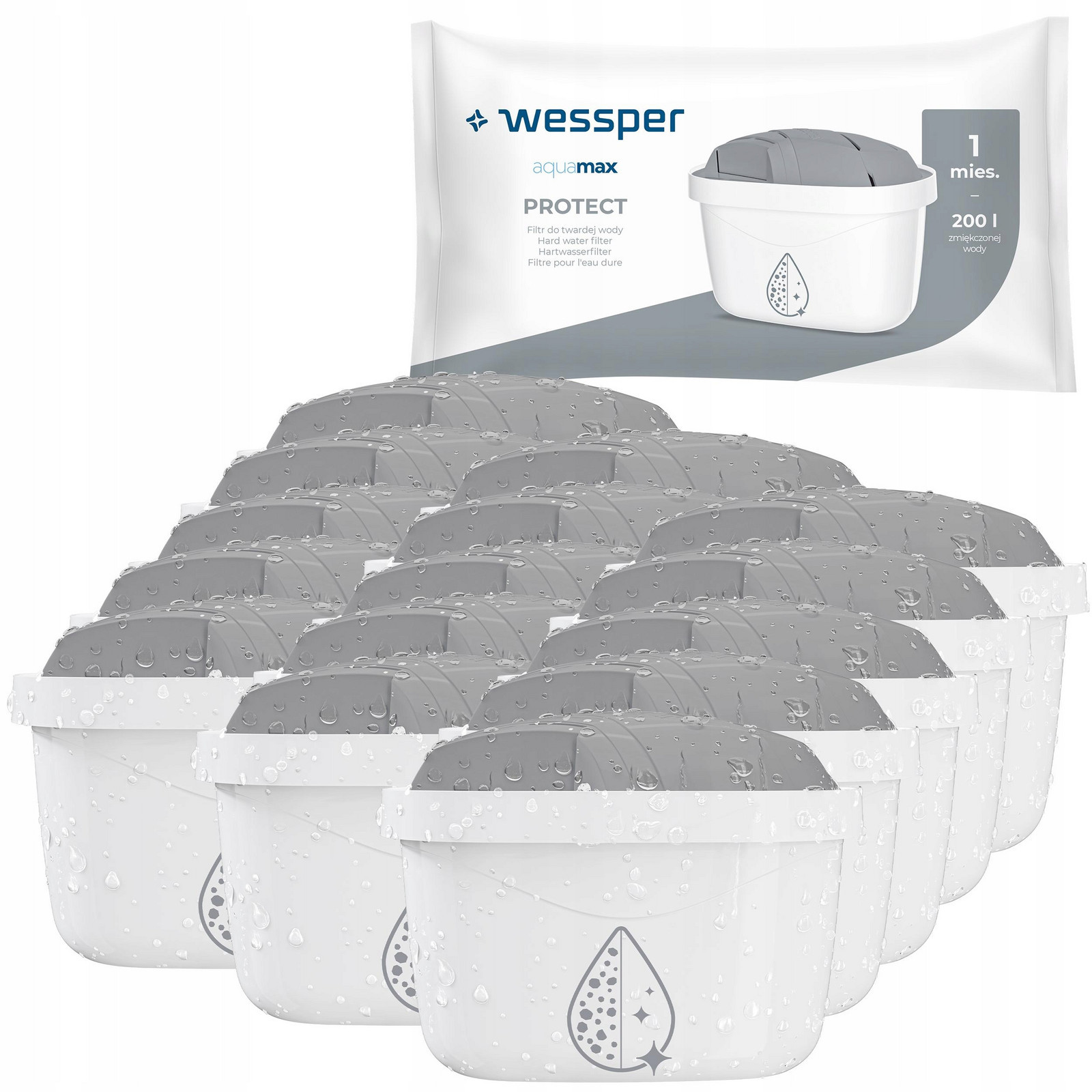 15 Filtr Wessper aquamax Protect pro filtrační konvici Brita Dafi náhrada