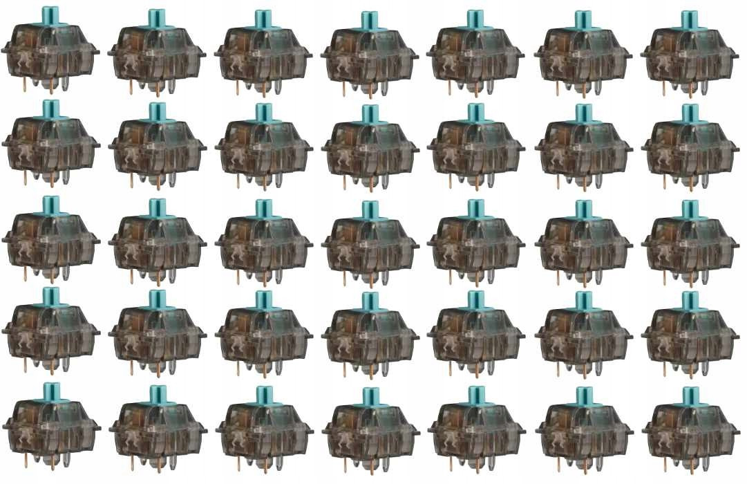 Durock T1 Smokey Switch 35ks Spínač pro mechanickou klávesnici Tactil