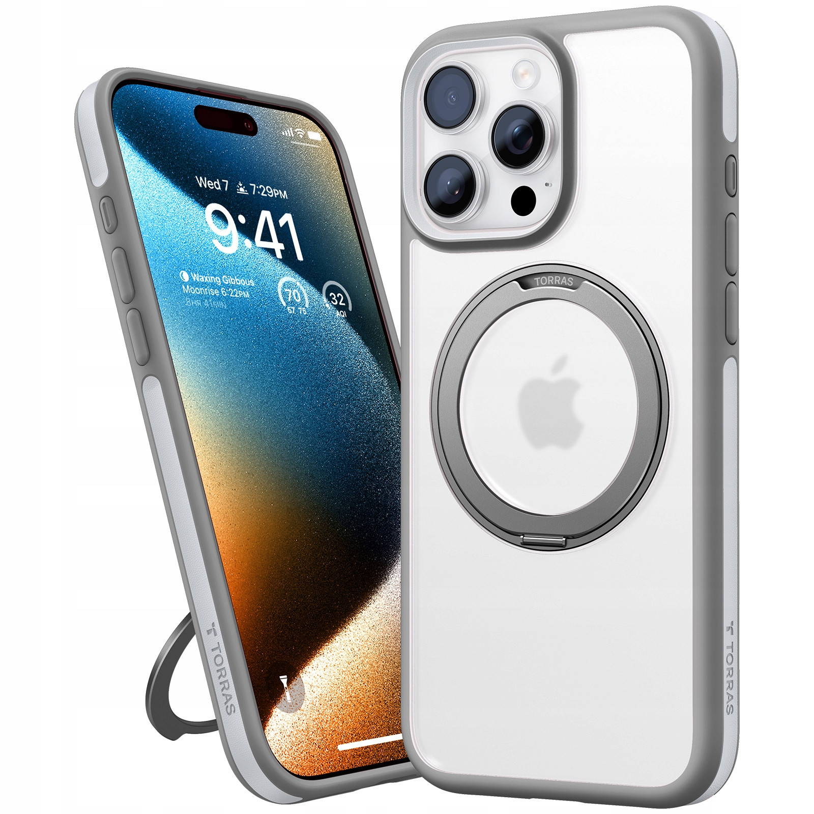 Torras Ostand R Fusion Pouzdro Ochranné Case Magsafe Pro Telefon Iphone 16 Pro