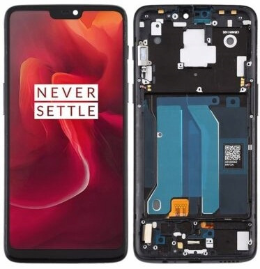 Dotykový Displej Oneplus 6 Rámeček Oled