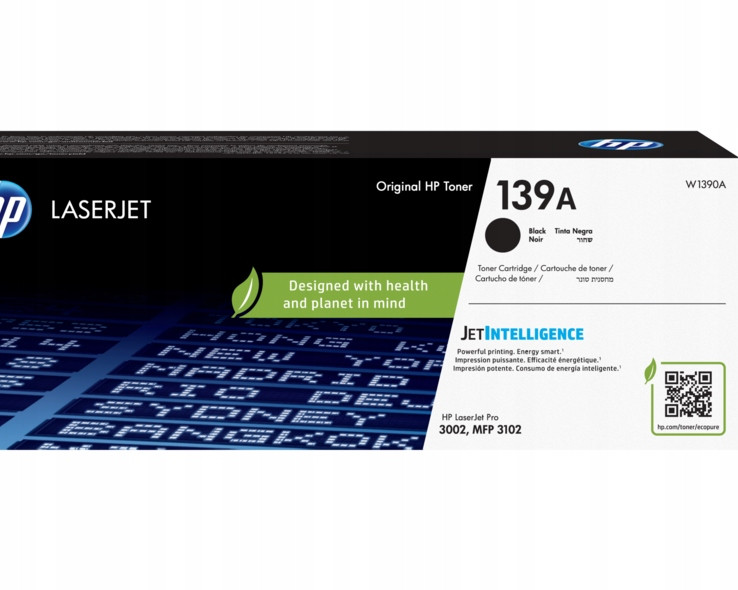 Originální Toner Hp 139A Černý (Black) 1,5K W1390A