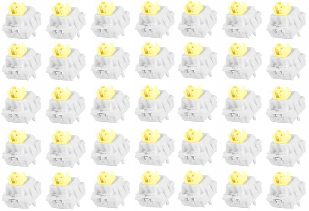 Durock Ginger Milk Switch 35ks Přepínač pro Mechanickou Klávesnice Linky