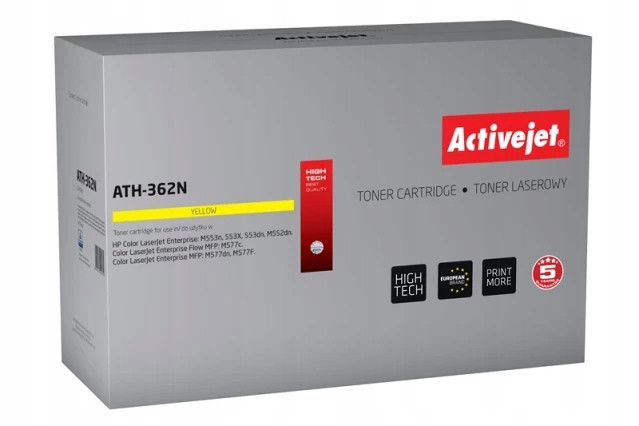 ActiveJet toner pro Hp 508A CF362A new ATH-362N