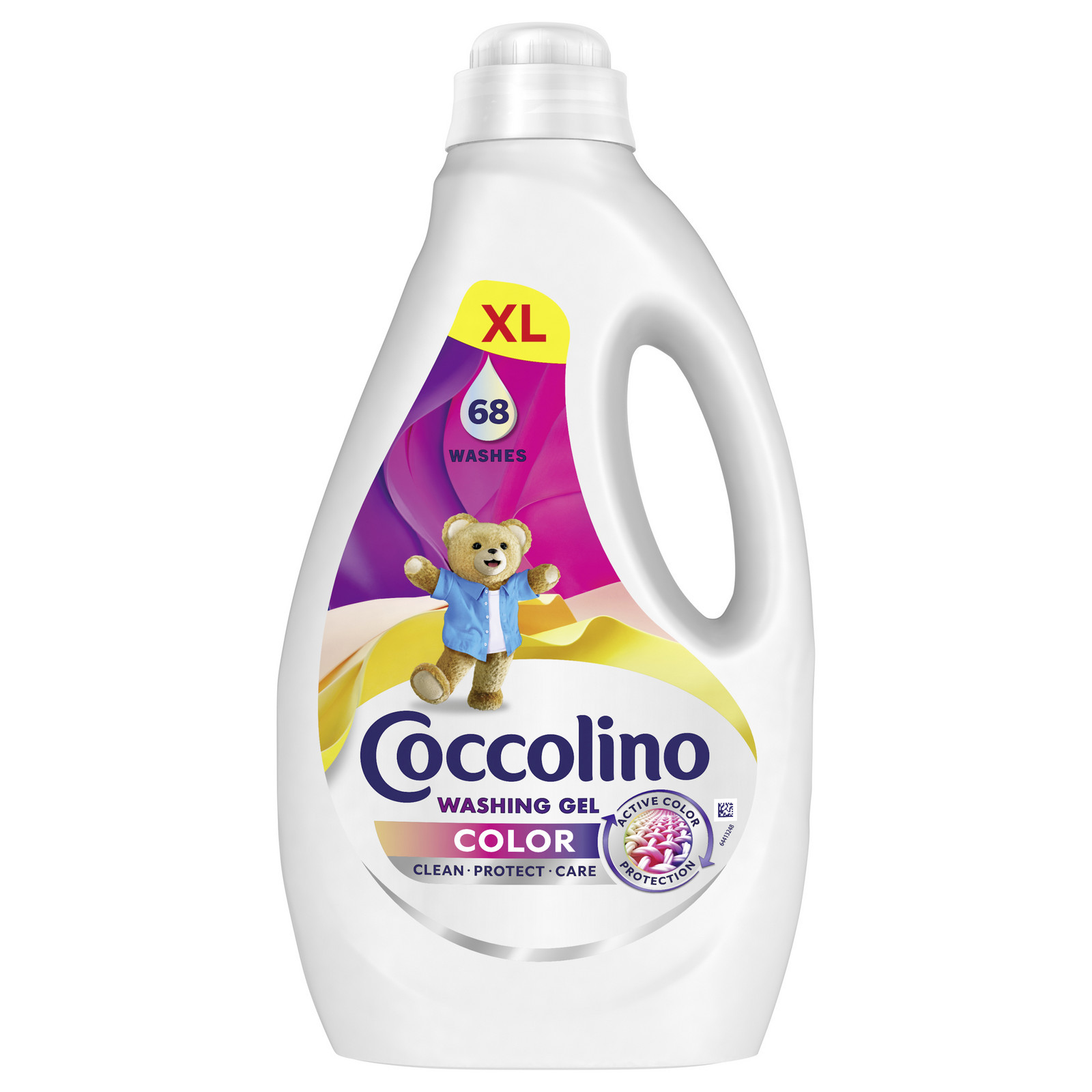 Coccolino Care gel na praní barevných tkanin 2.72 l (68 praní)