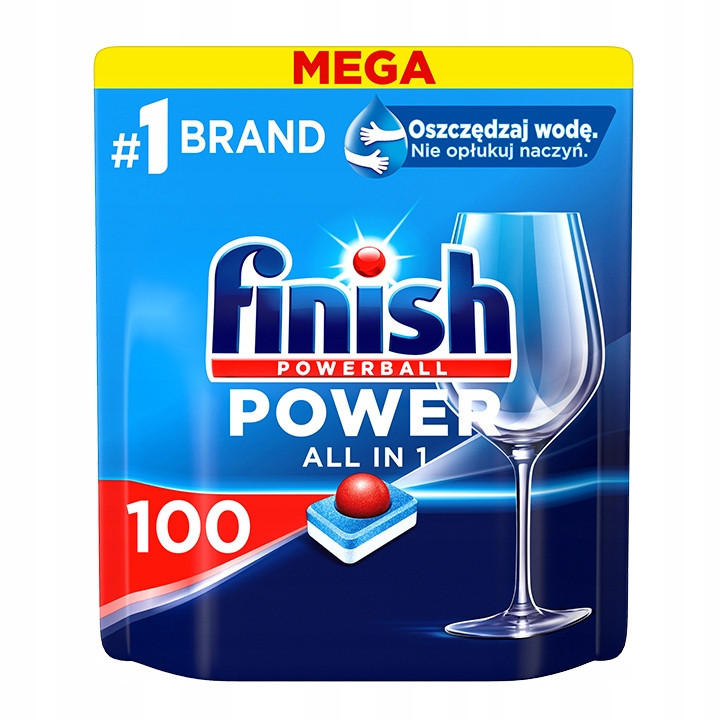 Finish Power All In 1 Tablety Do Myčky 100 ks