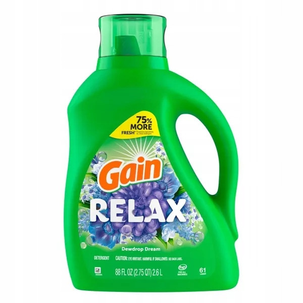 Gain Relax 2,6 l 61 praní Univerzální gel na praní tkanin