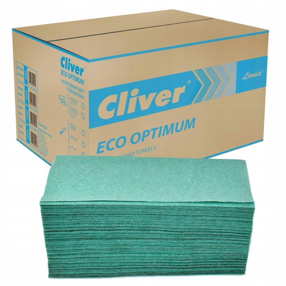 Skládací ručník Zz Cliver Eco Optimum 4000 ks