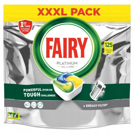 Kapsle Do Myčky Fairy Platinum Lemon 140 Ks