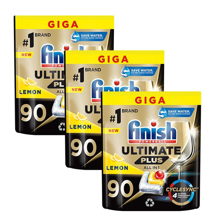 Finish Ultimate Plus Kapsle Do Myčky 270 ks