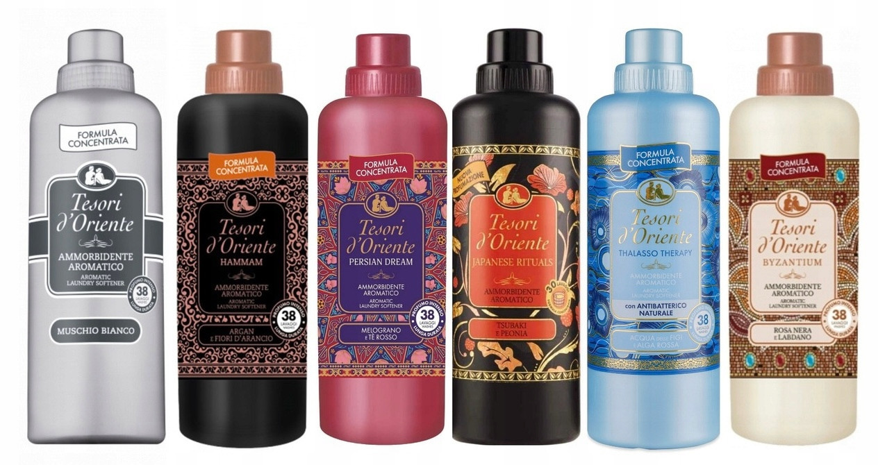 6x Tesori d'Oriente Set 6x Aviváž 6x 760 Ml Koncentrát