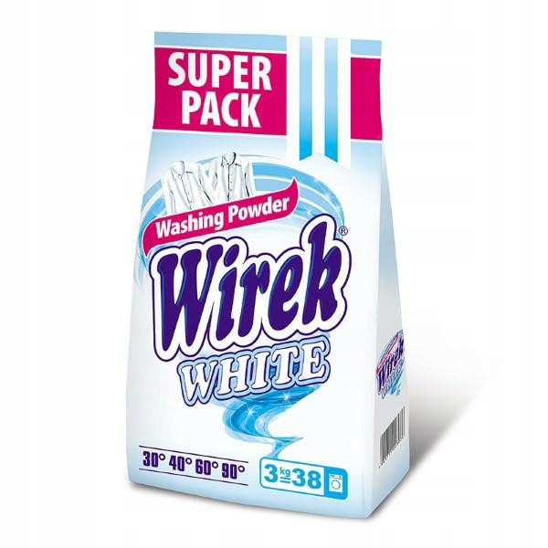 Wirek bílý prací prášek 3 kg