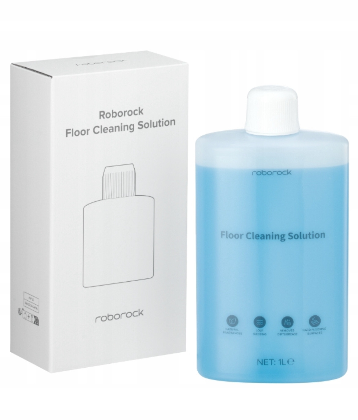 Kapalina pro mycí roboty Roborock S6 S7 S8 Pro MaxV QRevo Dyad Floor 1000ml
