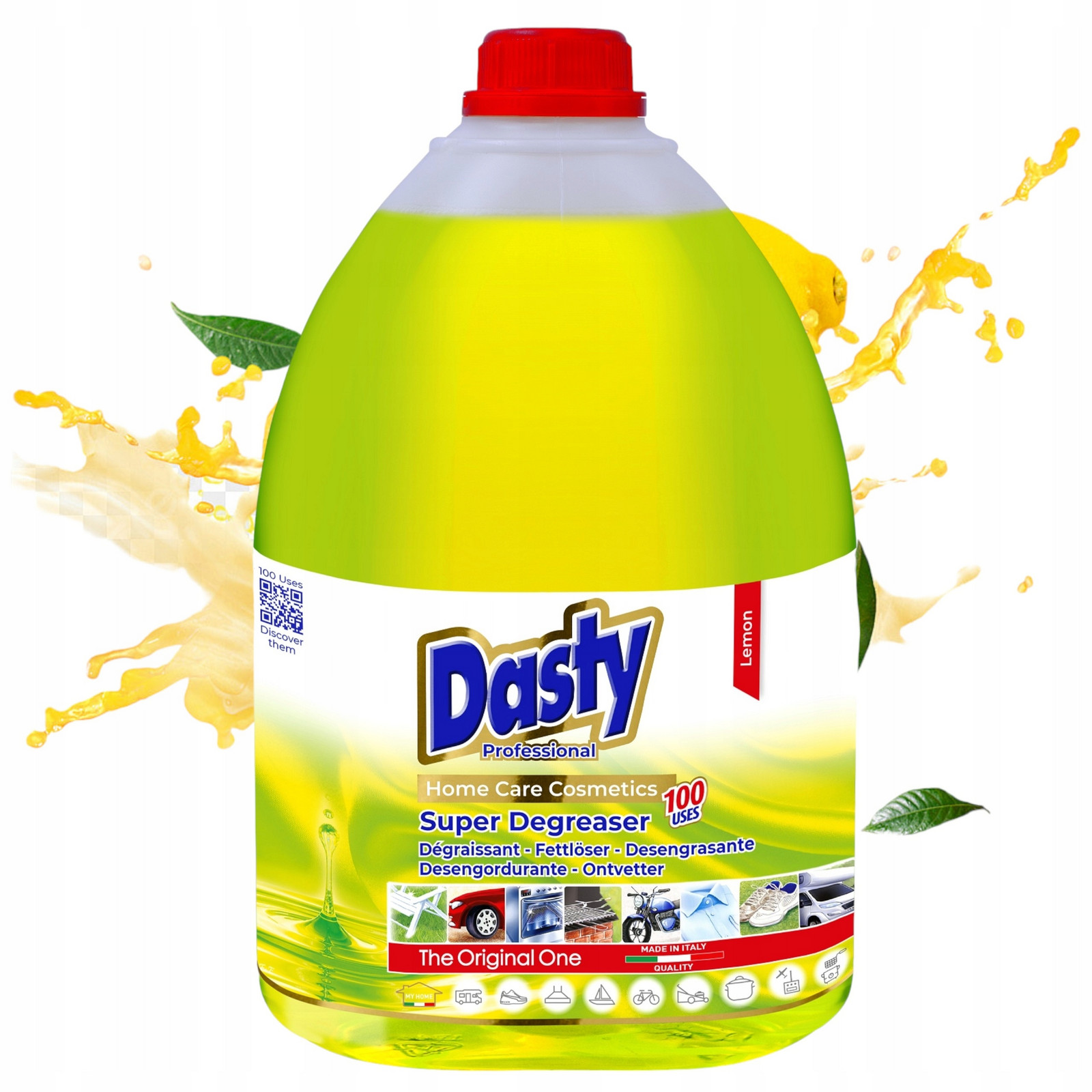 Dasty Degreaser 5L italský odmašťovač na různé povrchy citron