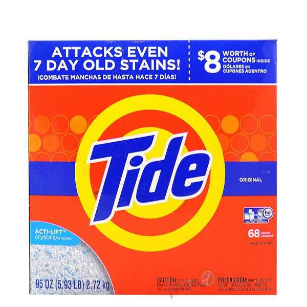 Tide Original 2,72 kg 68 praní Univerzální prášek