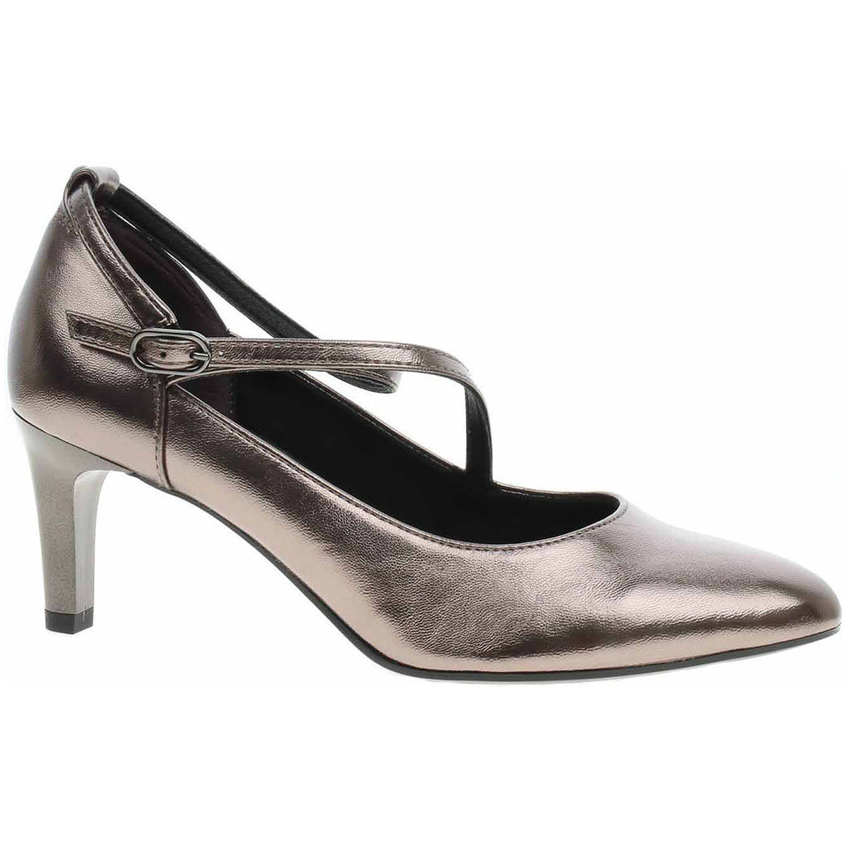 Tamaris  Dámská společenská obuv  1-22411-43 pewter  Zlatá