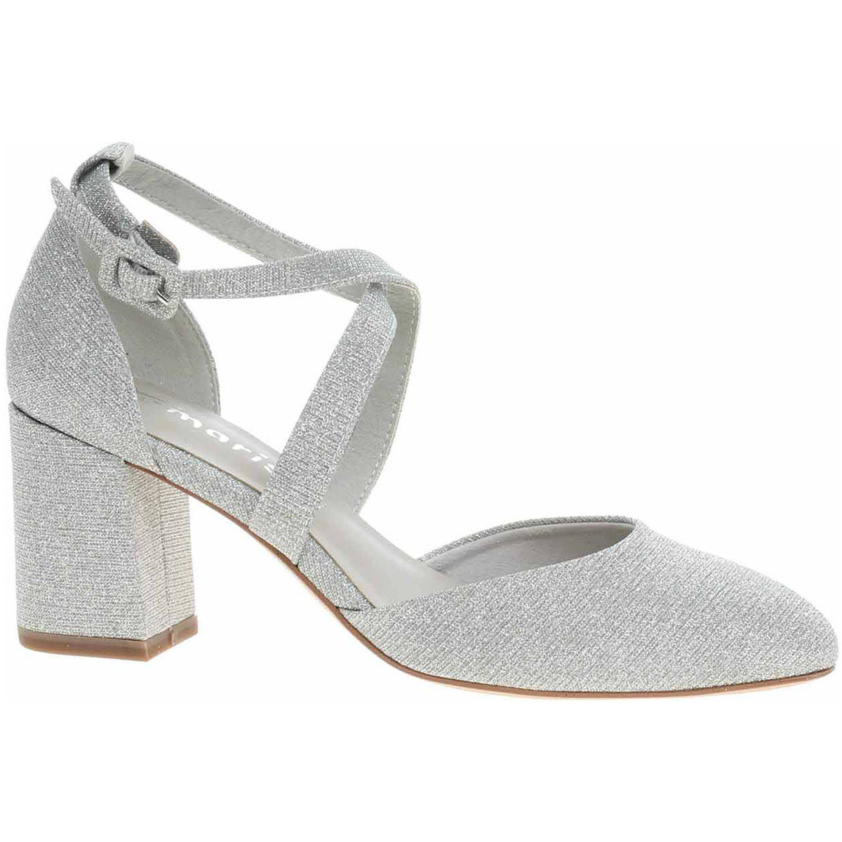 Tamaris  Dámská společenská obuv  1-24414-41 silver glam  Stříbrná