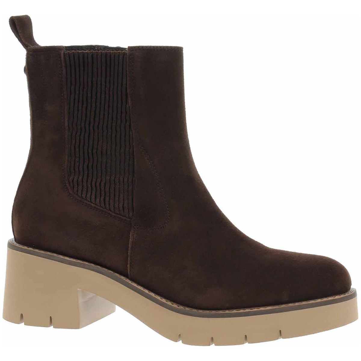 Tamaris  Dámské polokozačky  1-25434-43 mocca  Hnědá