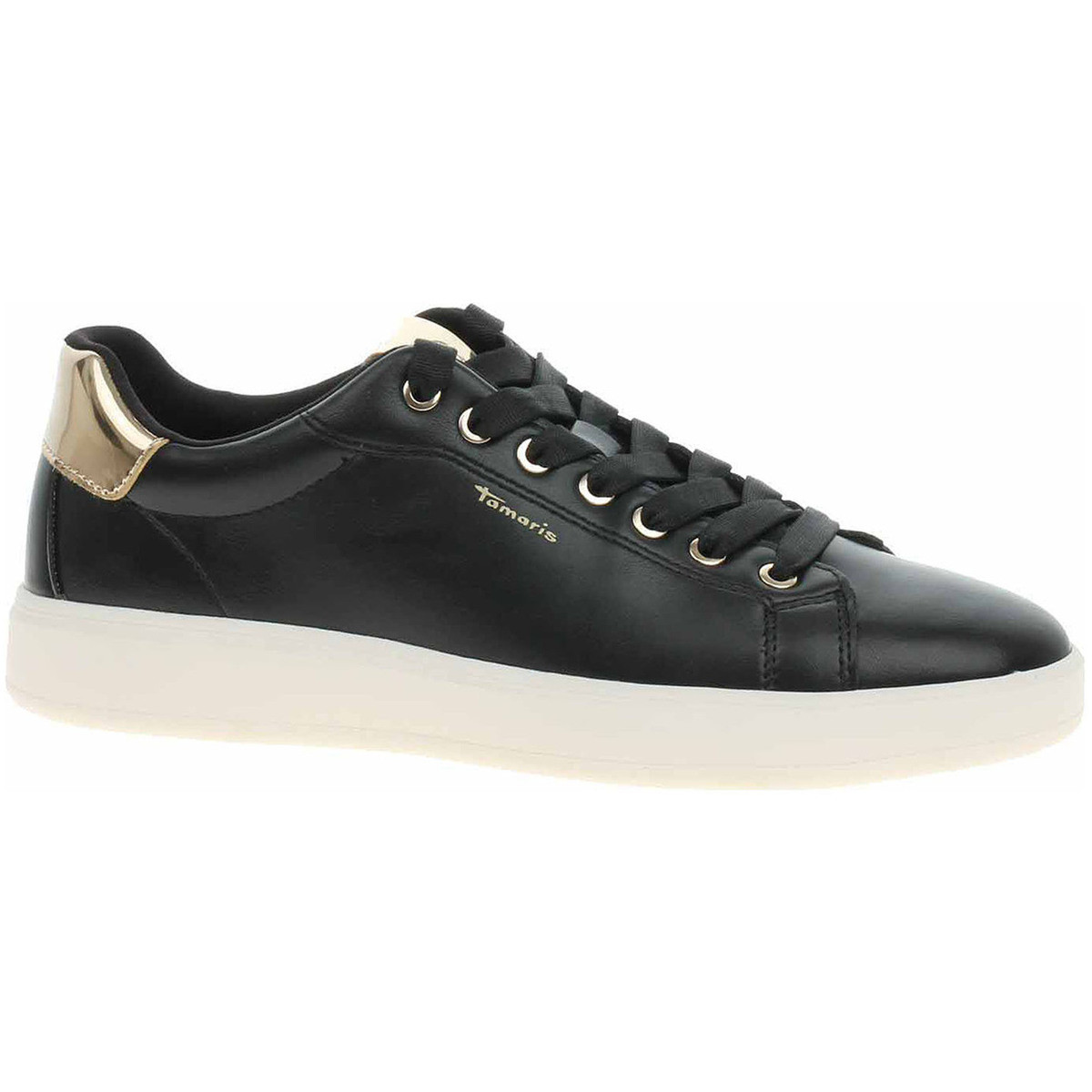 Tamaris  Dámská obuv  1-23720-43 black-gold  Černá