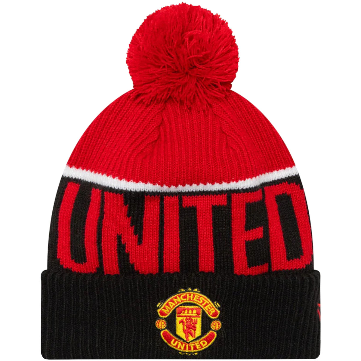 New-Era  Manchester United Pom Beanie  Červená