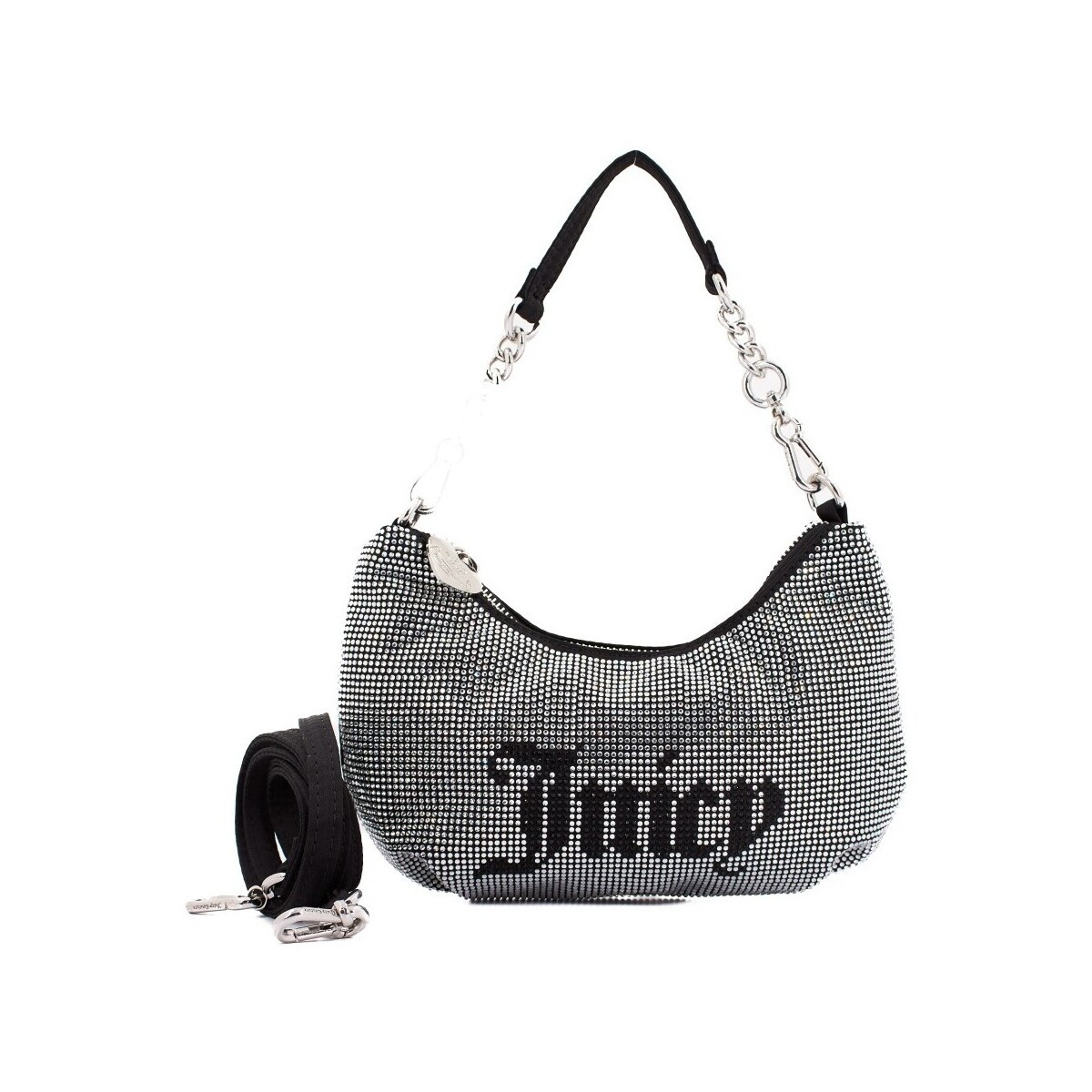 Juicy Couture  HAZEL SMALL HOBO PO  Stříbrná