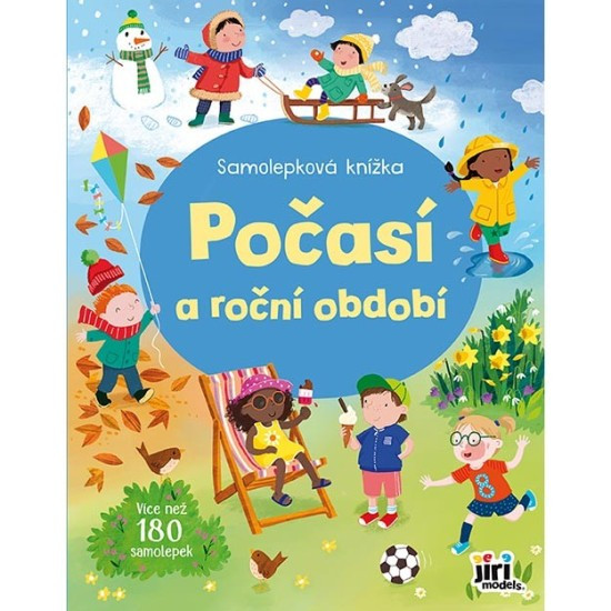 Jiri Models Samolepková knížka - Počasí a roční období - 4179-3