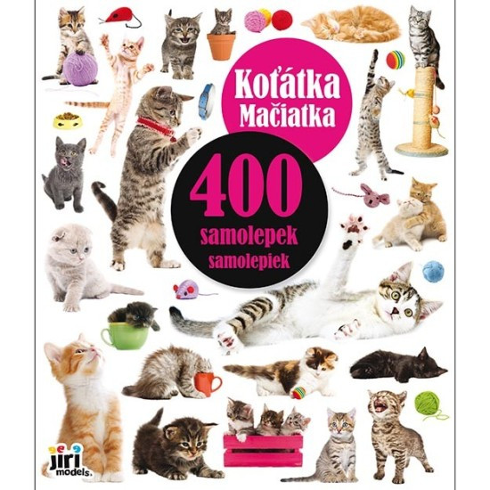 Jiri Models 400 samolepek - Koťátka - 4118-2