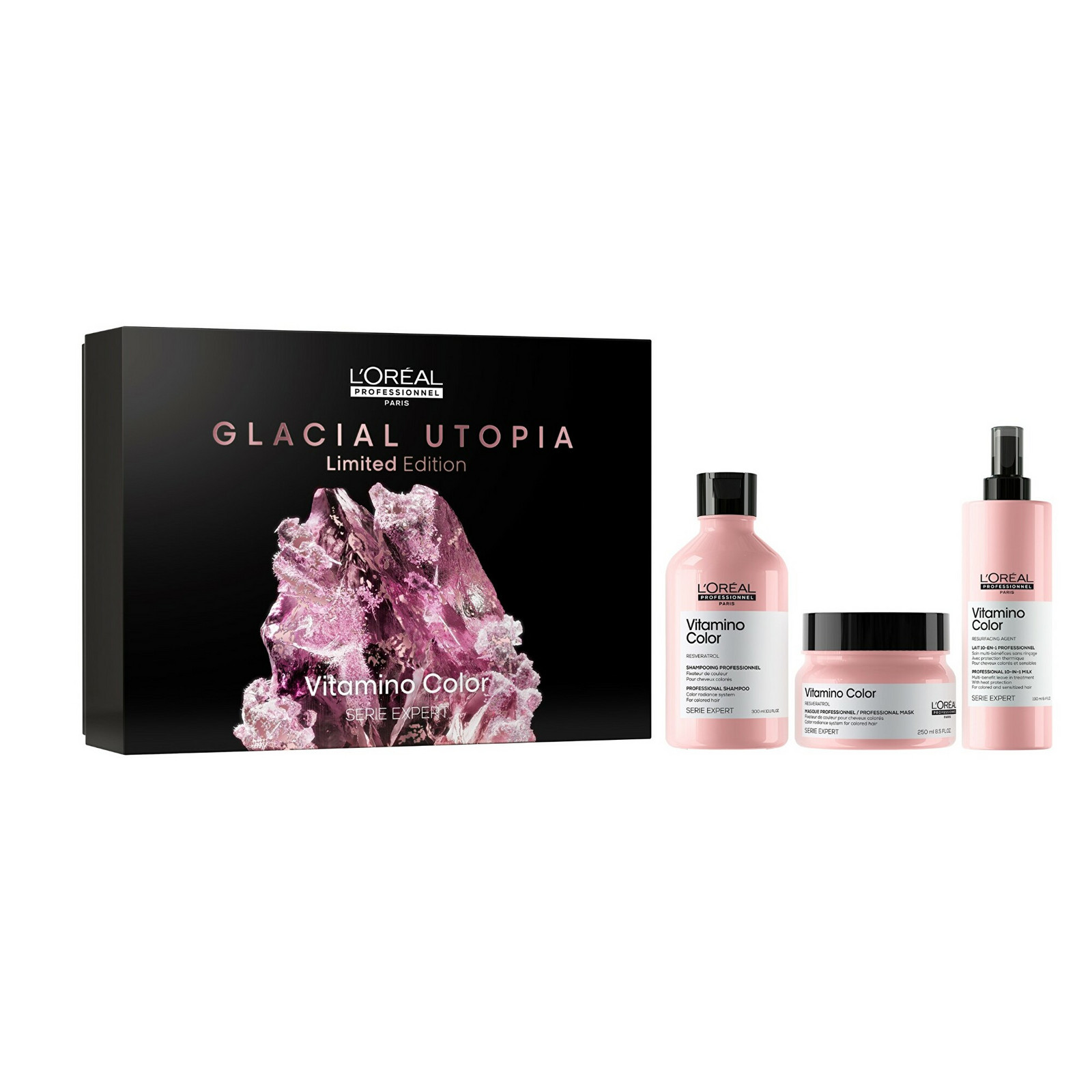 L'Oréal Professionnel Dárková sada péče pro barvené vlasy Vitamino Color Trio